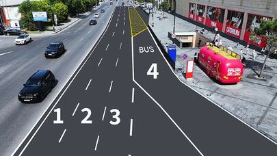 Bakının bu küçəsində 4 hərəkət zolağı olacaq