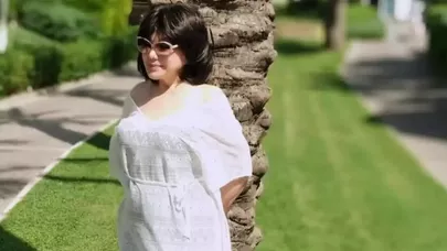 Flora Kərimova uzun müddət sonra - FOTO