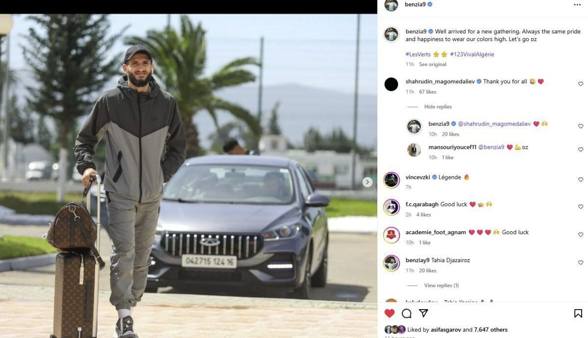 Benzia “Qarabağ”dan ayrılıb? - Şahruddinin şərhi aranı qarışdırdı 2 Benzia “Qarabağ”dan ayrılıb? - Şahruddinin şərhi aranı qarışdırdı