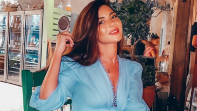 Bu da Aysel Əlizadənin dəbdəbəli bağı - VİDEO