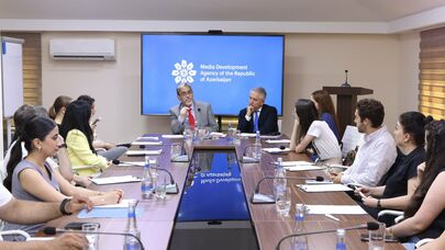 Dezinformasiyaya qarşı mübarizədə jurnalistikanın gücü mövzusunda təlim keçirildi - FOTO