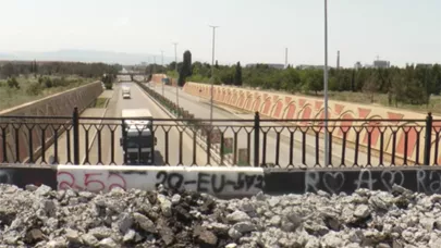 Bu yol bağlanır: körpü təmir olunacaq - Video