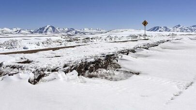 Dünyanın ən quraq səhrasına QAR YAĞDI