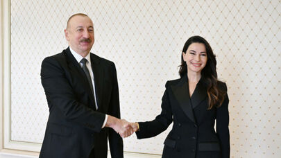 İlham Əliyev gürcüstanlı naziri qəbul etdi