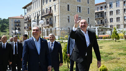 Şuşada maraqlı anlar - FOTOLAR