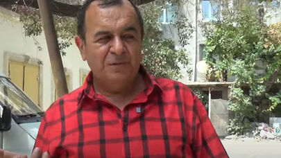 Allahverdi Yolçuyev müalicəsi üçün corab satır - YENİ GÖRÜNTÜLƏR