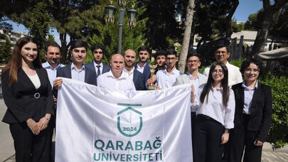 Qarabağ Universiteti yeni uğur - FOTO