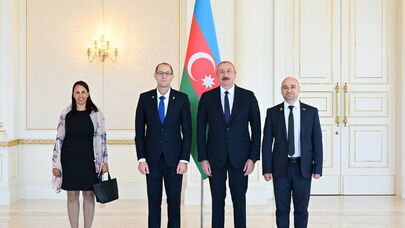 İlham Əliyev yeni təyin olunmuş səfirin etimadnaməsini qəbul etdi