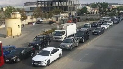 Bakıda axşam tıxacı