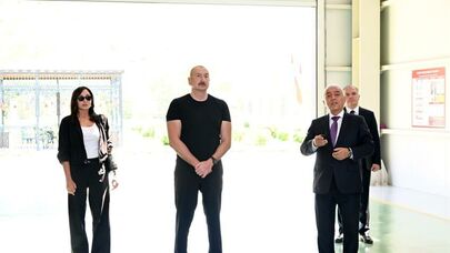 Kəlbəcərin Vəng kəndində üç kiçik su elektrik stansiyalarının açılışı oldu