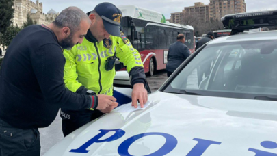 Sükanı belə saxla! - Bunu edən sürücülər 40 manat cərimələnəcəklər 