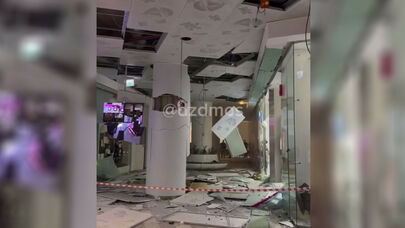 Moskvada PARTLAYIŞ - Ölən var