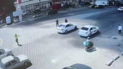 Yanğınla əlaqədar yollarda təhlükəsizlik tədbirləri görülür