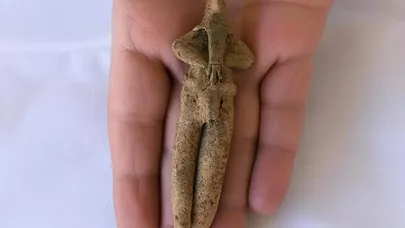 Türkiyədə 8000 illik əsrarəngiz heykəl tapıldı