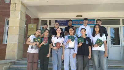 Bütün məzunları tələbə olan kənd məktəbi