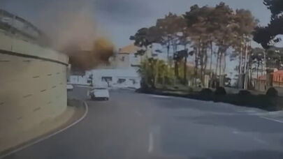 Dəhşətli qəzanın ANBAAN VİDEOSU