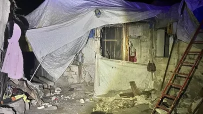 Ərzurumda ev çökdü: 3 nəfər öldü, 5 nəfər yaralandı