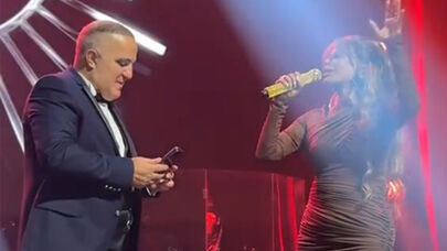 Aygün Kazımova kişi həmkarını belə pərt etdi - VİDEO