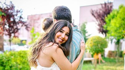 "Qız atası"nın aktrisasının əri ilə görüntüsü yayıldı - FOTO