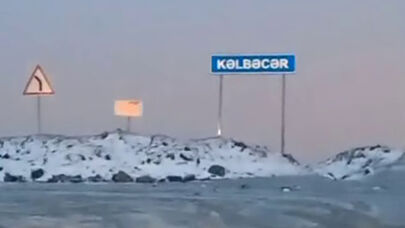 Kəlbəcərdə ilk qar yağdı