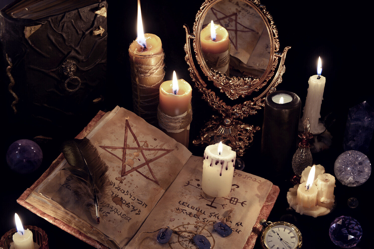 Moskvada şeytanpərəst məclis dağıdıldı