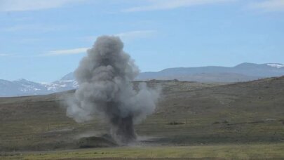 Suqovuşanda mina partlayıb, xəsarət alan var