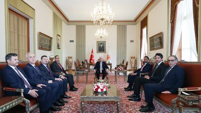 Ankarada Yaxın Şərqdəki vəziyyət müzakirə olundu - FOTO