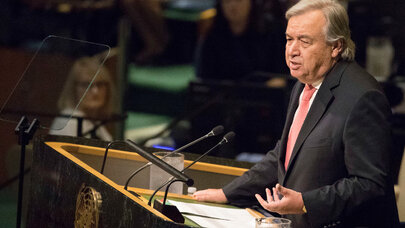 Quterreş genişmiqyaslı müharibə riski barədə xəbərdarlıq etdi