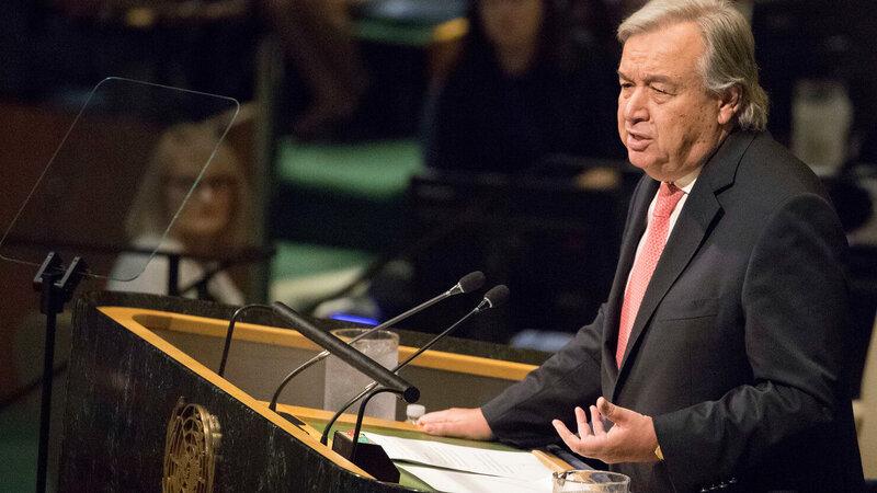 Quterreş genişmiqyaslı müharibə riski barədə xəbərdarlıq etdi