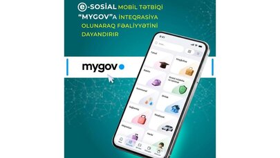 “e-Sosial” “mygov”a inteqrasiya olunaraq fəaliyyətini dayandırır