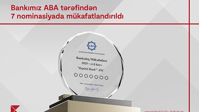 “Kapital Bank” 7 nominasiya üzrə mükafatlandırıldı