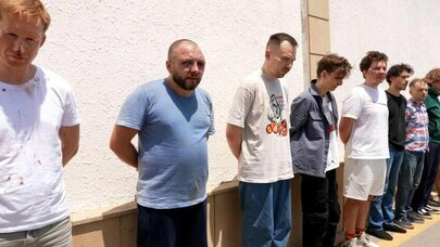 Bakıda saxlanılan Rusiya vətəndaşlarından ibarət dəstənin məhkəməsi başladı