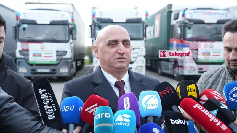 Emin Həsənzadə: "Bu, artıq üçüncü karvandır ki, Azərbaycandan İrana göndərilir"