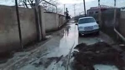 Maştağada yağışın yaratdığı fəsadlar aradan qaldırılır - Video