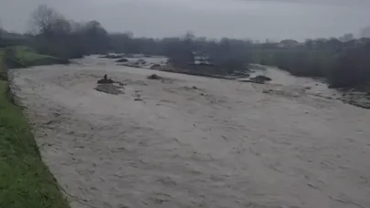 Bəzi çaylardan sel keçir - Dövlət Xidməti hərəkətə keçdi