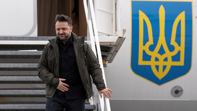 Zelenski də Suriyaya getdi