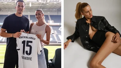 Həyat yoldaşını qarabaqara izləyən gözəlin sevinc göz yaşları: Sənə minnətdaram - FOTOLAR