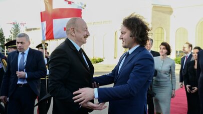 Prezidentin sosial şəbəkə hesablarında Gürcüstan səfəri ilə bağlı paylaşım olundu