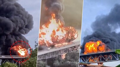 Amerika körpüsündə partlayış - Ölən və yaralananlar var