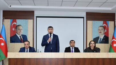 İcra başçısı ərazidə sakinlərlə görüşdü - Fotolar