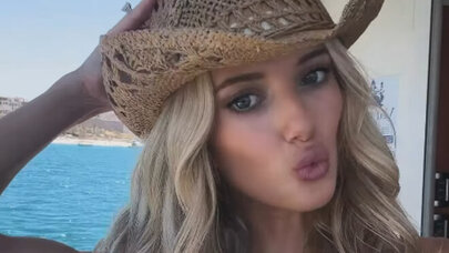 Cazibədar qadın pilot istirahətdən qaynar FOTOLAR paylaşdı