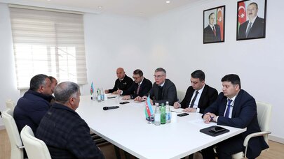 "Azəriqaz" İB-nin baş direktoru Laçında vətəndaş qəbulu keçirdi - Foto