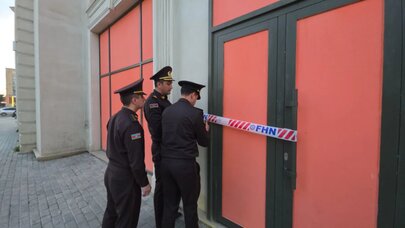 Sumqayıtda geyim mağazasının fəaliyyəti dayandırıldı - VİDEO