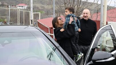 Prezident İlham Əliyev Ayazın arzusunu gerçəkləşdirdi: Ailəsinə “KamAZ” hədiyyə etdi - Foto