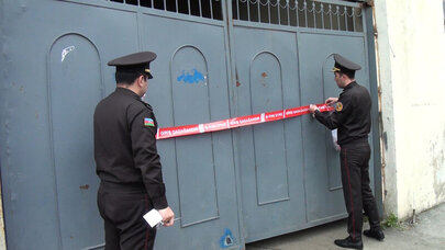 Bu avtomobil təmiri sexinin fəaliyyəti dayandırıldı - Video(Fotolar)