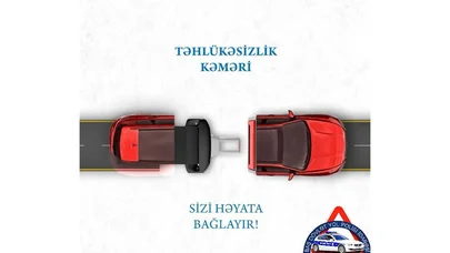 Üç ayda qəzalarda ölənlərin 33,6 faizi təhlükəsizlik kəmərini bağlamayanlar olub