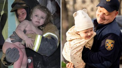 Dünya bu qəhrəmandan danışır: Karolina xilaskarı ilə görüşdü - FOTOLAR