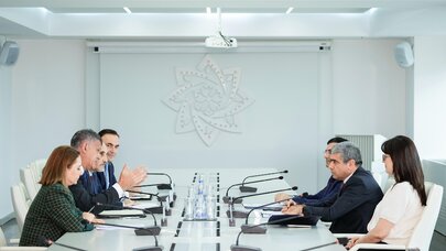 Nazirlikdə BP-nin Azərbaycan, Gürcüstan və Türkiyə üzrə regional prezidenti ilə görüş oldu