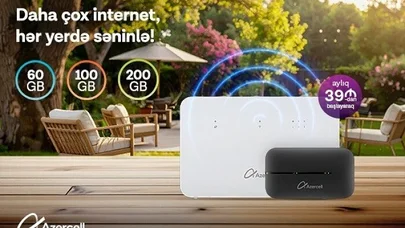 "Azercell"dən yenilik: bu cihazlarla istənilən yerdə onlayn ol