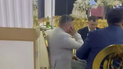 Məşhur şadlıq evinin tavan deşildi, yağış zala "yağdı" - Video